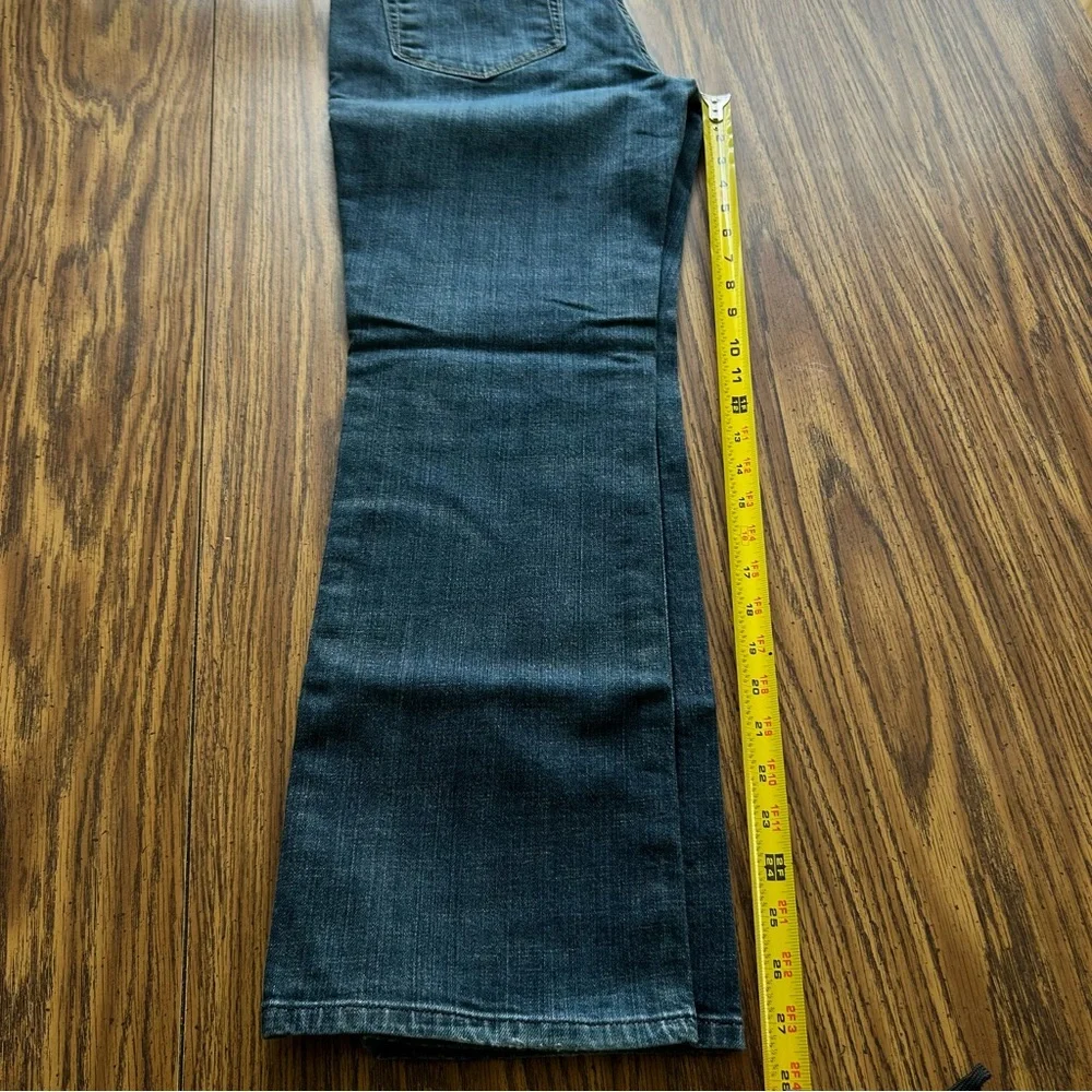 Banana Republic Straight Leg Dark Wash Stretch Jeans EUC sz 26/8S